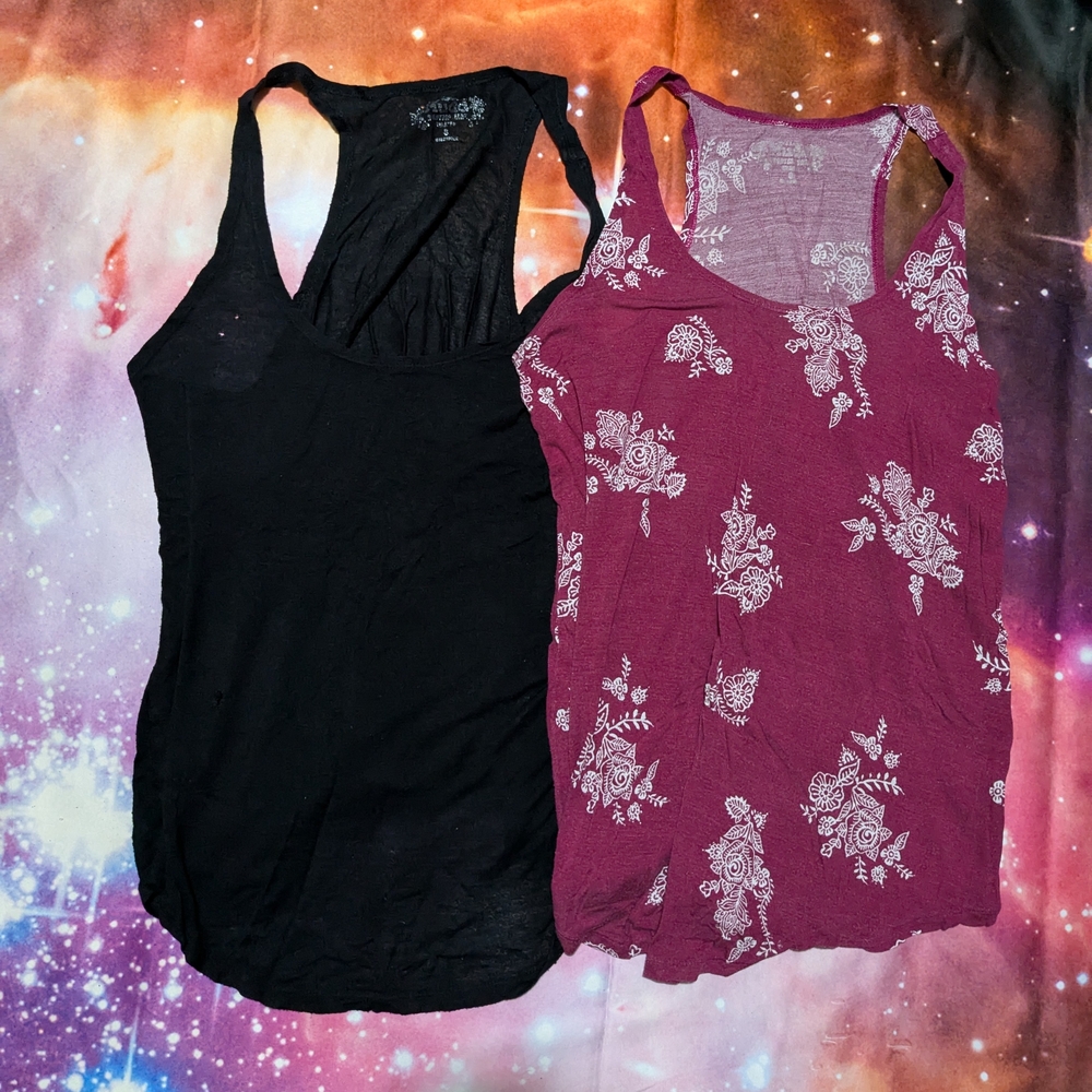 Floral and Solid Women's Tank Tops